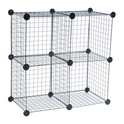 Wire Cube Shelving