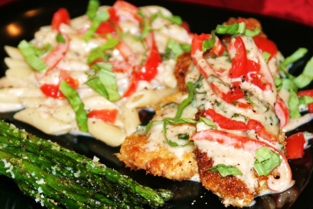 Menu Musings of a Modern American Mom Chicken with Basil Cream Sauce