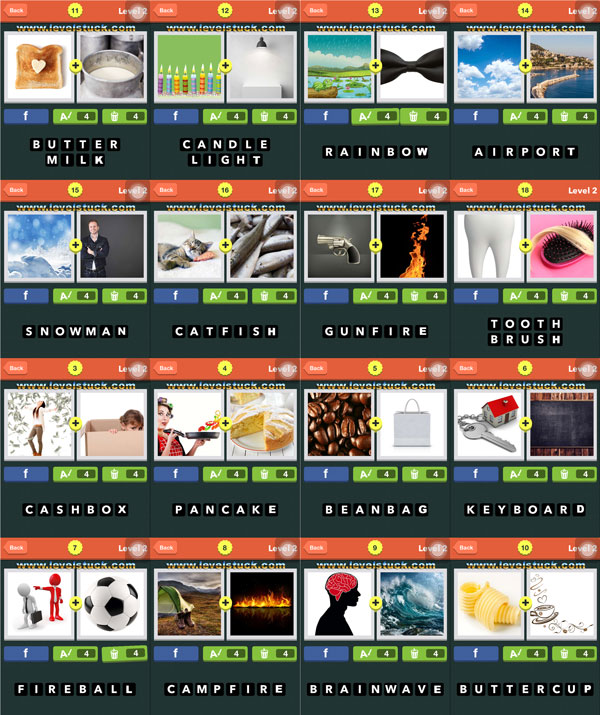 solution pic combo PIC Combo answers level 2