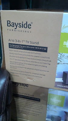 Bayside Furnishings Ario 3-in-1 TV Stand gives you 3 ways to display your tv