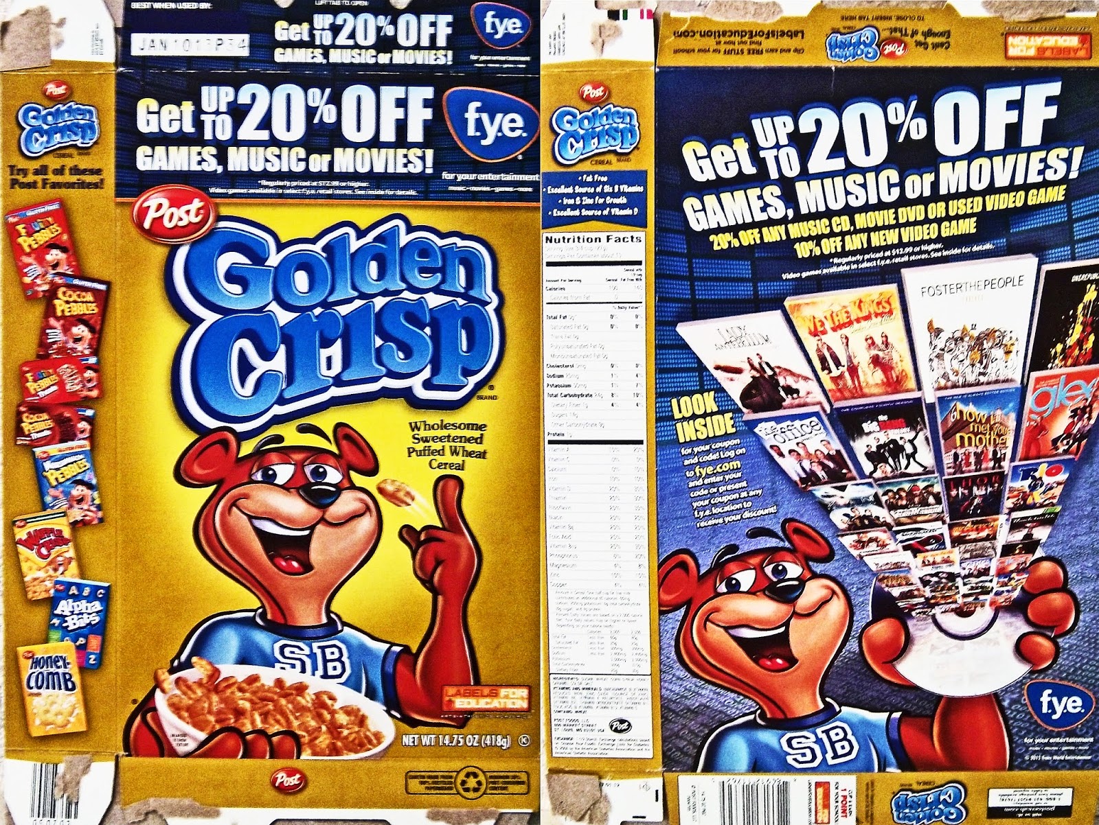 Cereal Box Price Guide Cereal Box Collecting by Pez Outlaw Post Cereal