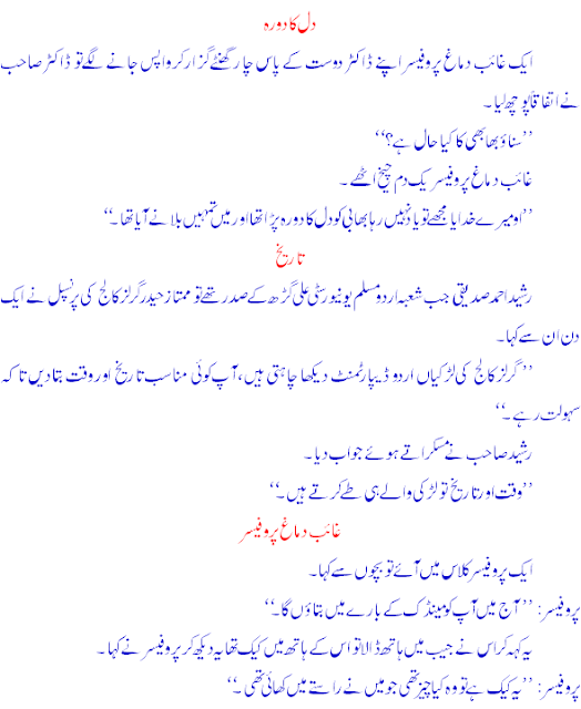 Jokes In Urdu