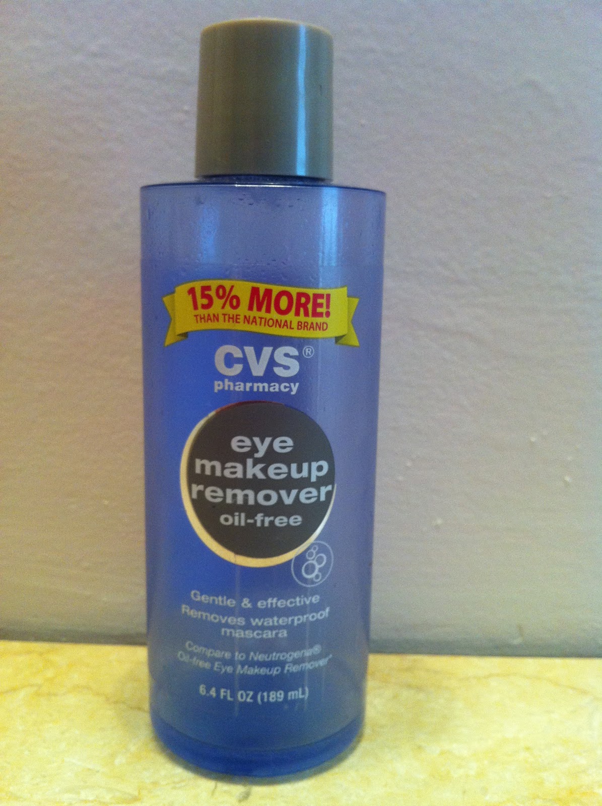 Neutrogena and CVS oilfree eyemakeup remover just started causing