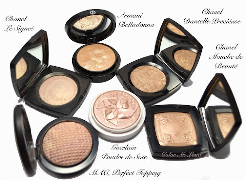 Guerlain Poudre De Soie Illuminating Powder Silk Shimmer, Review, Swatch &  Comparison