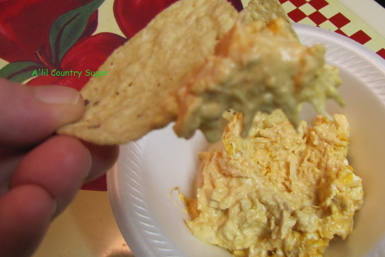 A'lil Country Sugar Frank's Red Hot Buffalo Chicken Dip