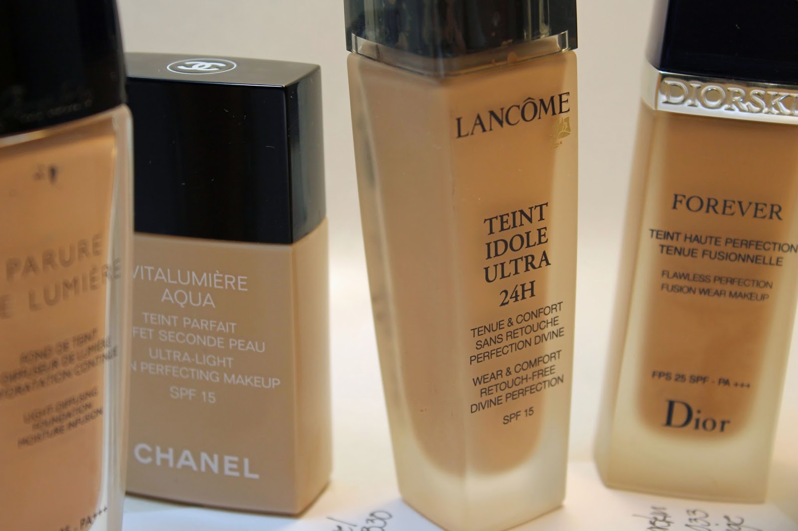 Rushing Glam + Bases lessons learned about foundation matching