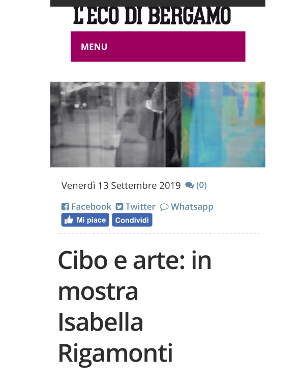 CIBO E ARTE