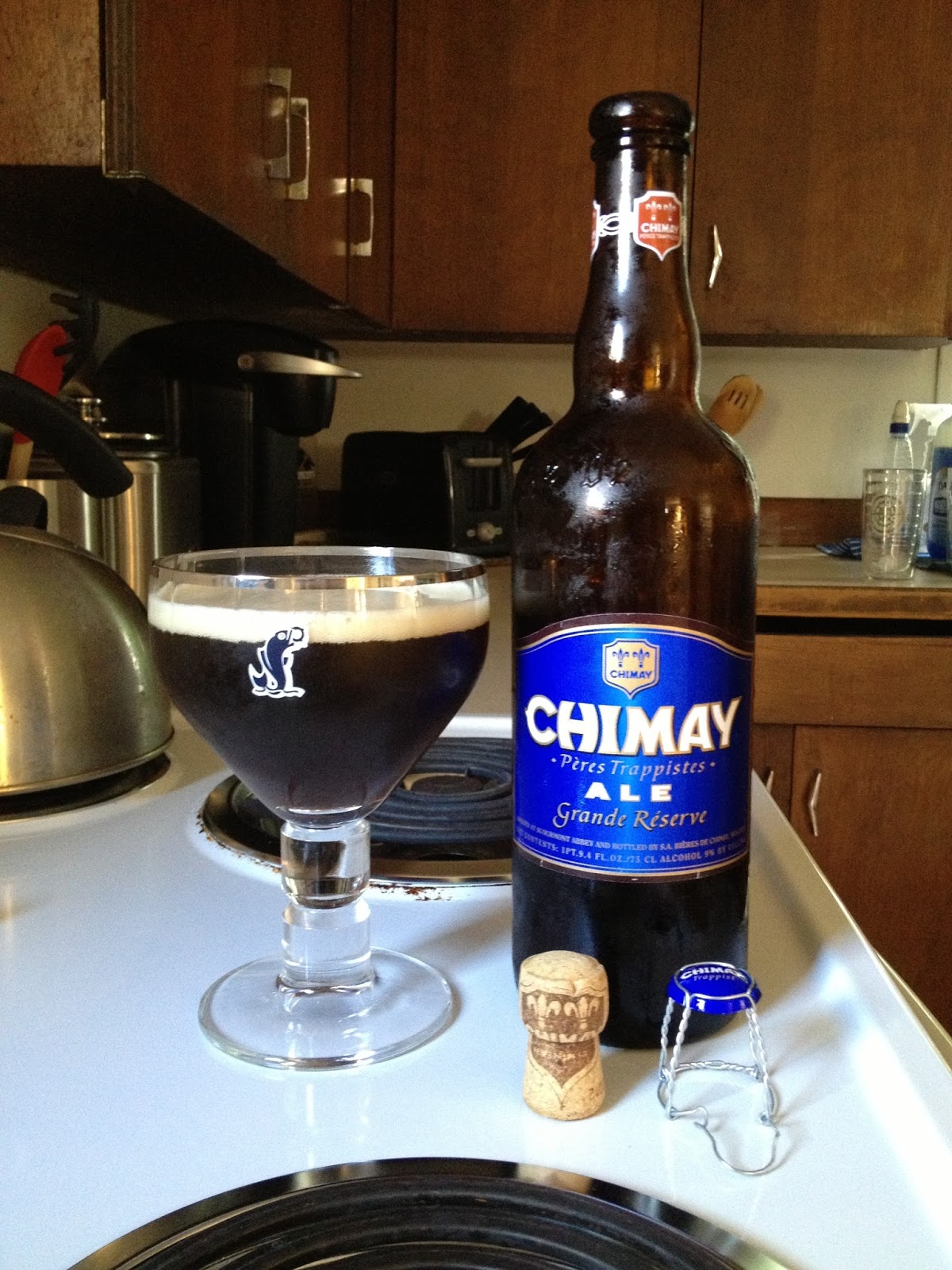 Sanford's Beer Blog Chimay Grande Reserve Ale (Blue)