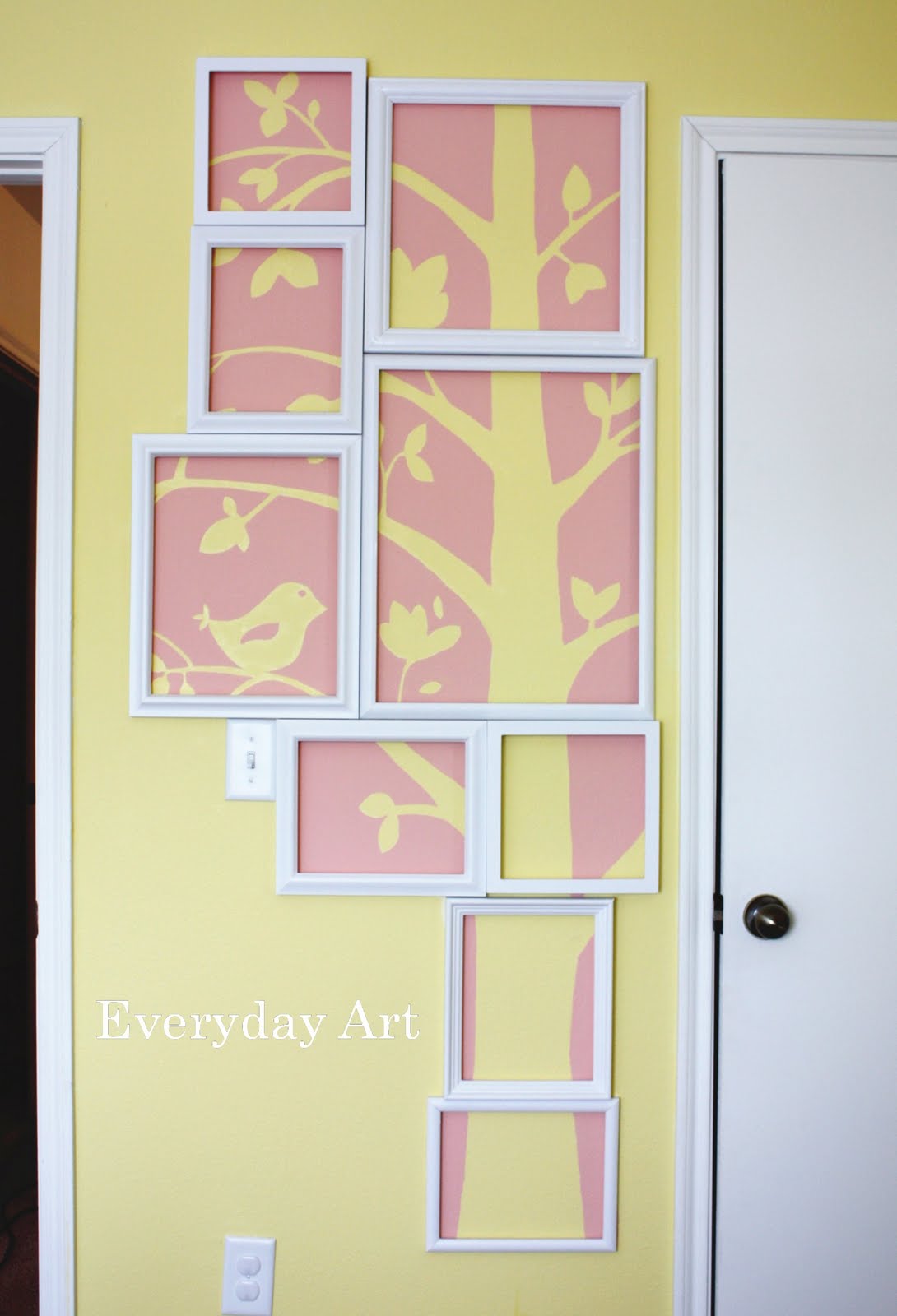 Everyday Art Pottery Barn KnockOff Tree Mural