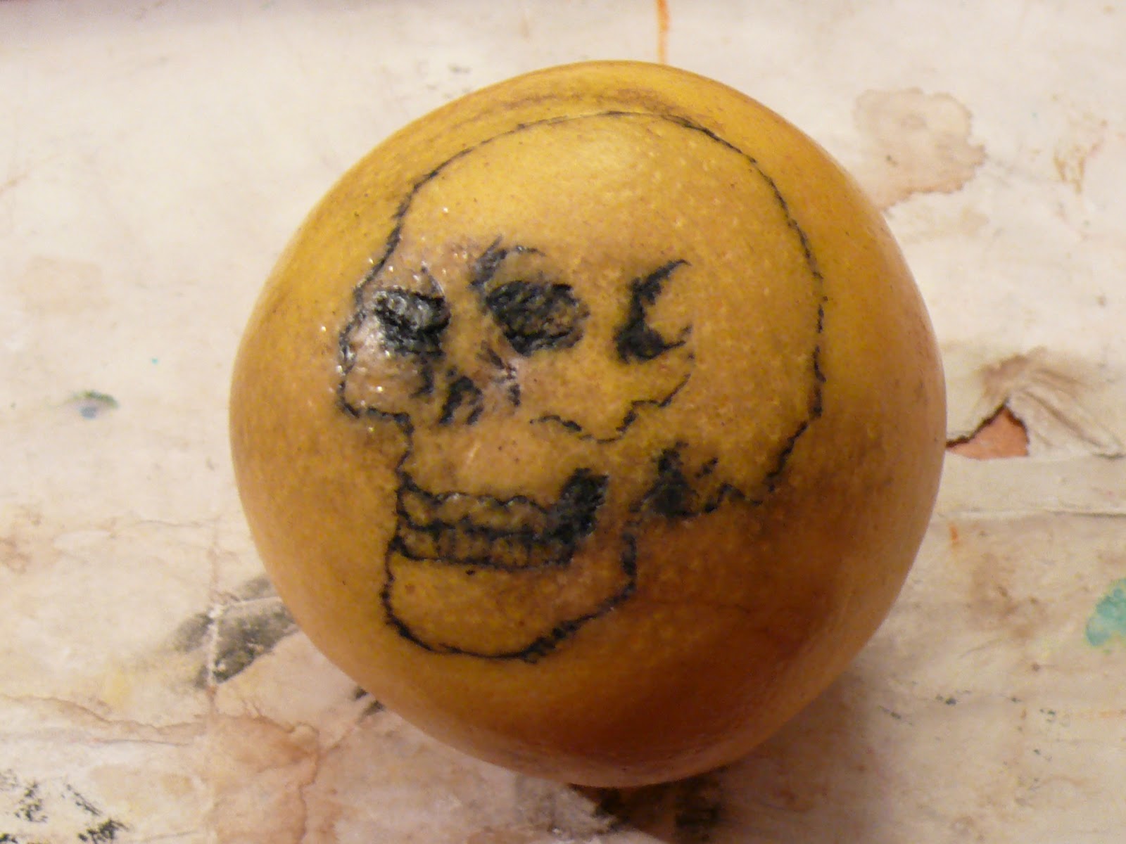 Skull On Desk