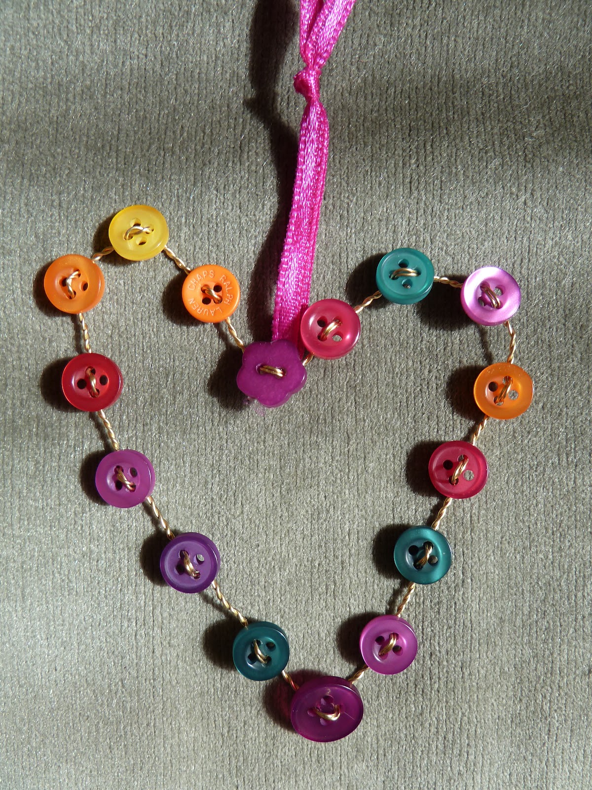 Button Heart