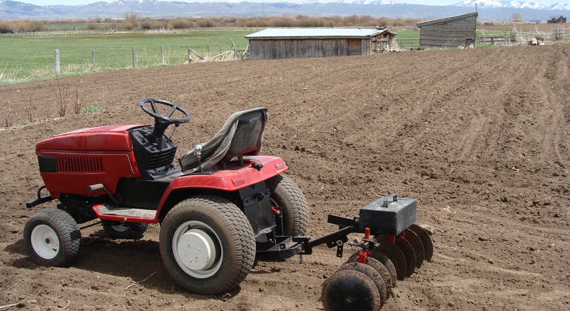 Gardening Garden Tractor Disk Harrow Complete