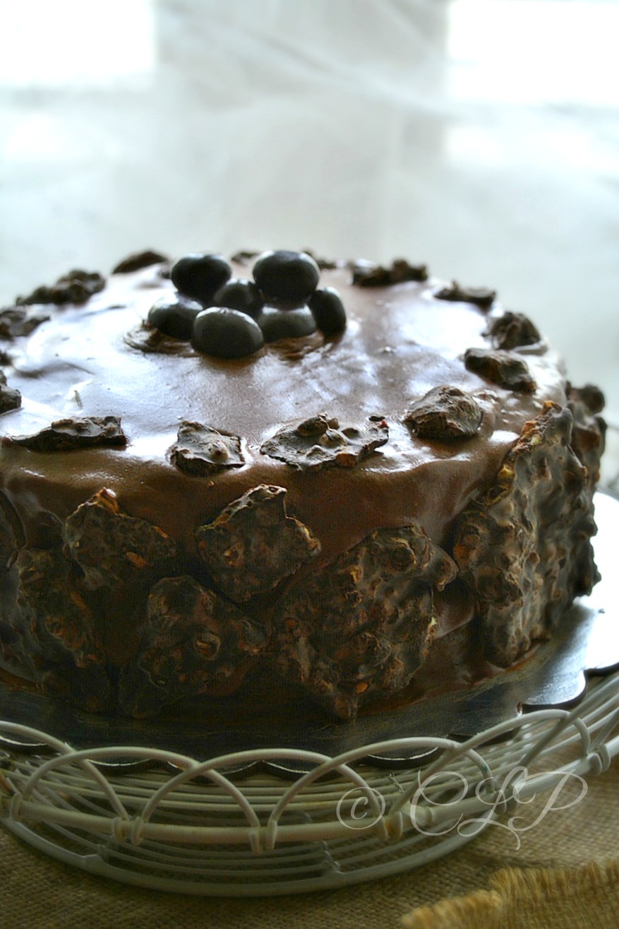 Dark Chocolate Celebration Cake