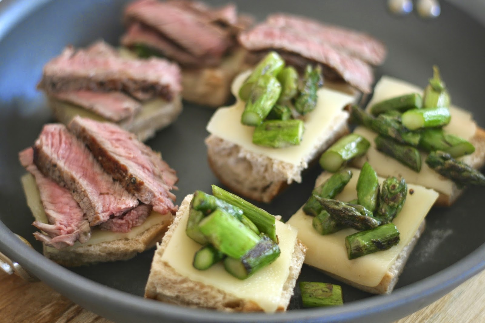 X is for Xavier Steak Grilled Cheese Sliders