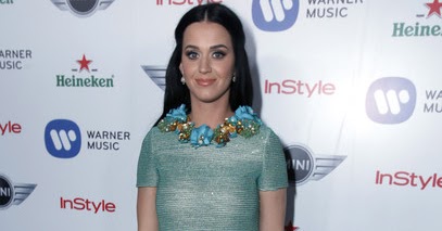 Red Carpet Dresses: Katy Perry - Sony Music Grammy Reception following