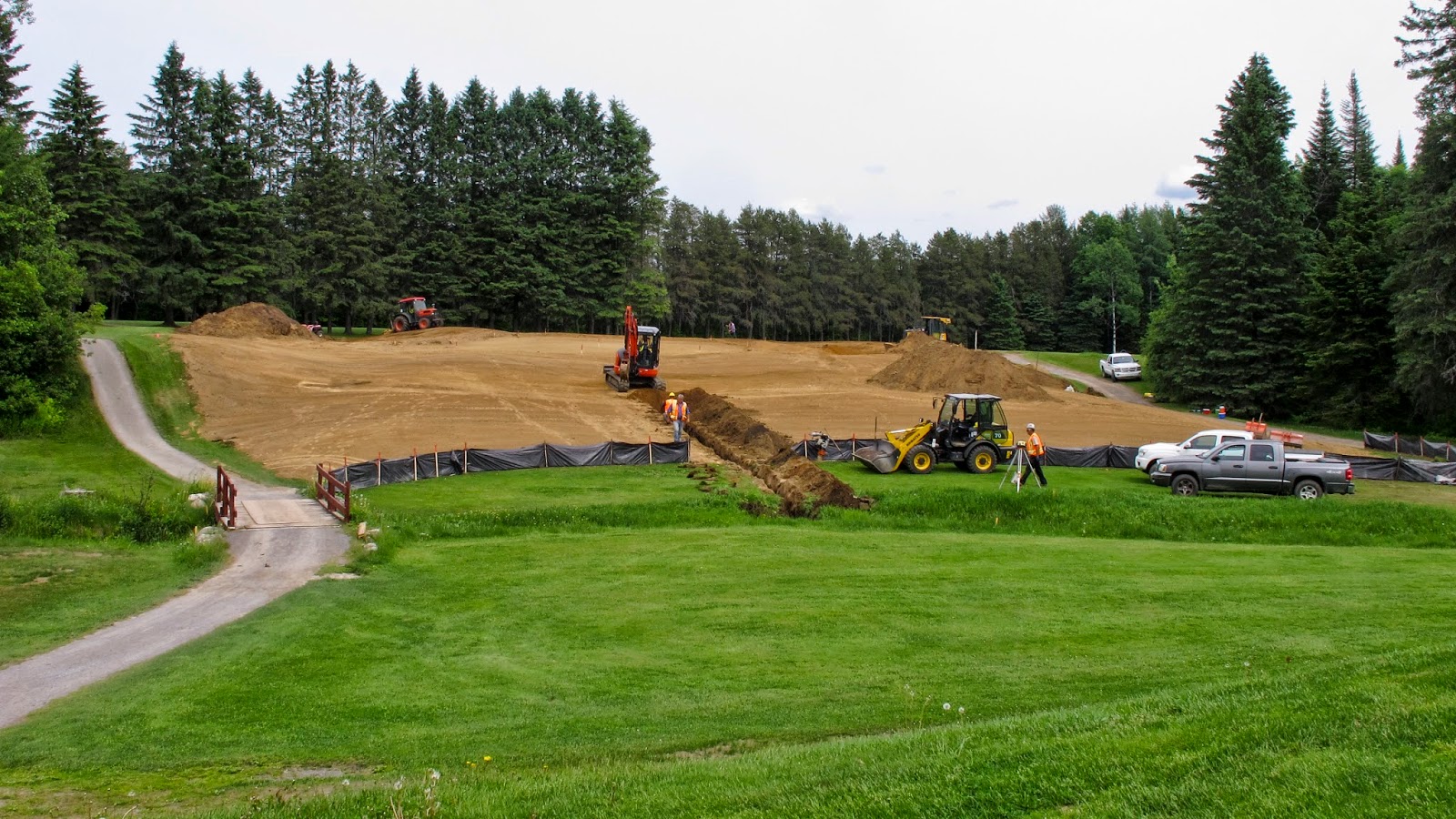 Yannick Pilon Golf Un nouveau vert bientôt en jeu au Club de Golf Lac