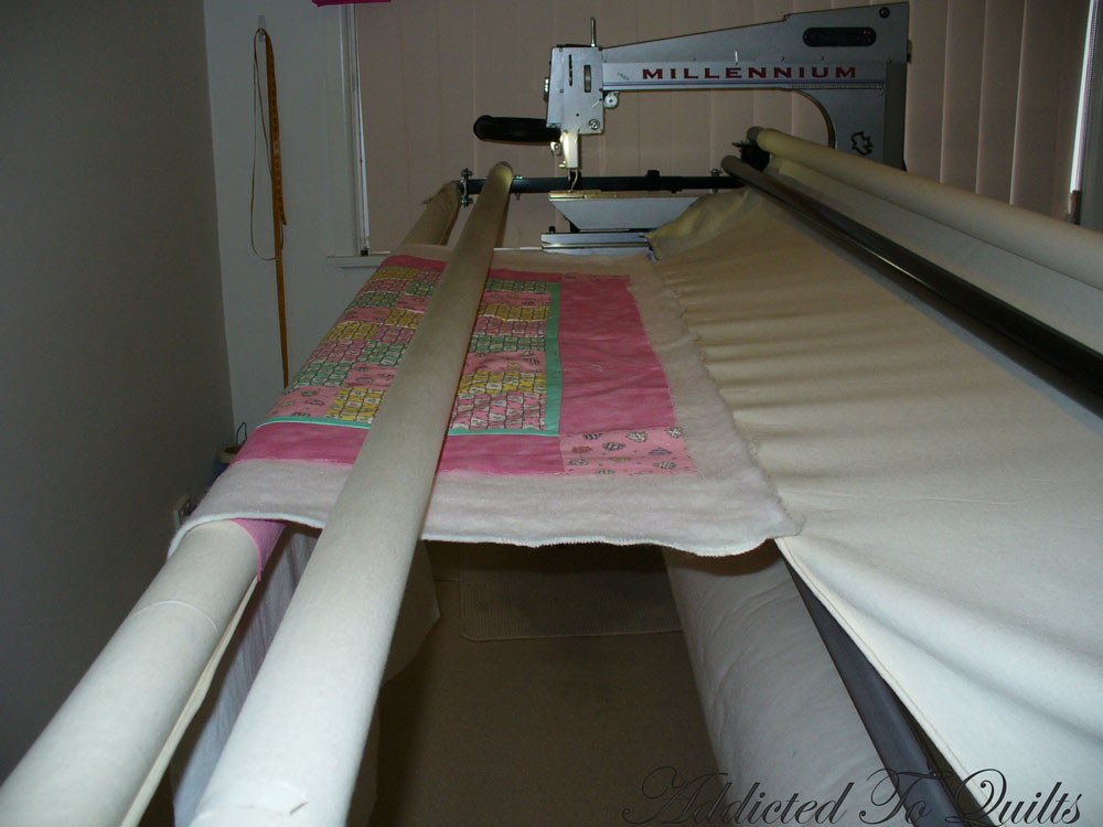 Addicted To Quilts Floating a Quilt Tutorial