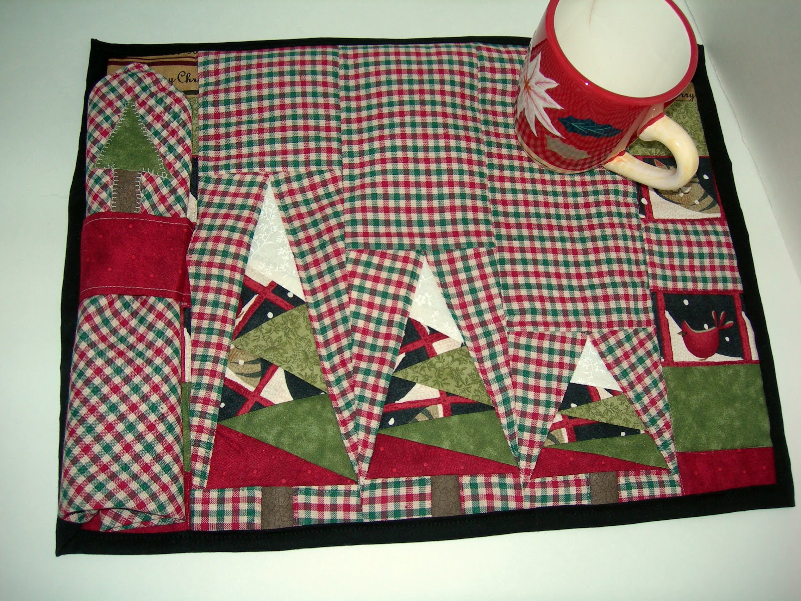 Susie's Sunroom Trio of Trees Placemat