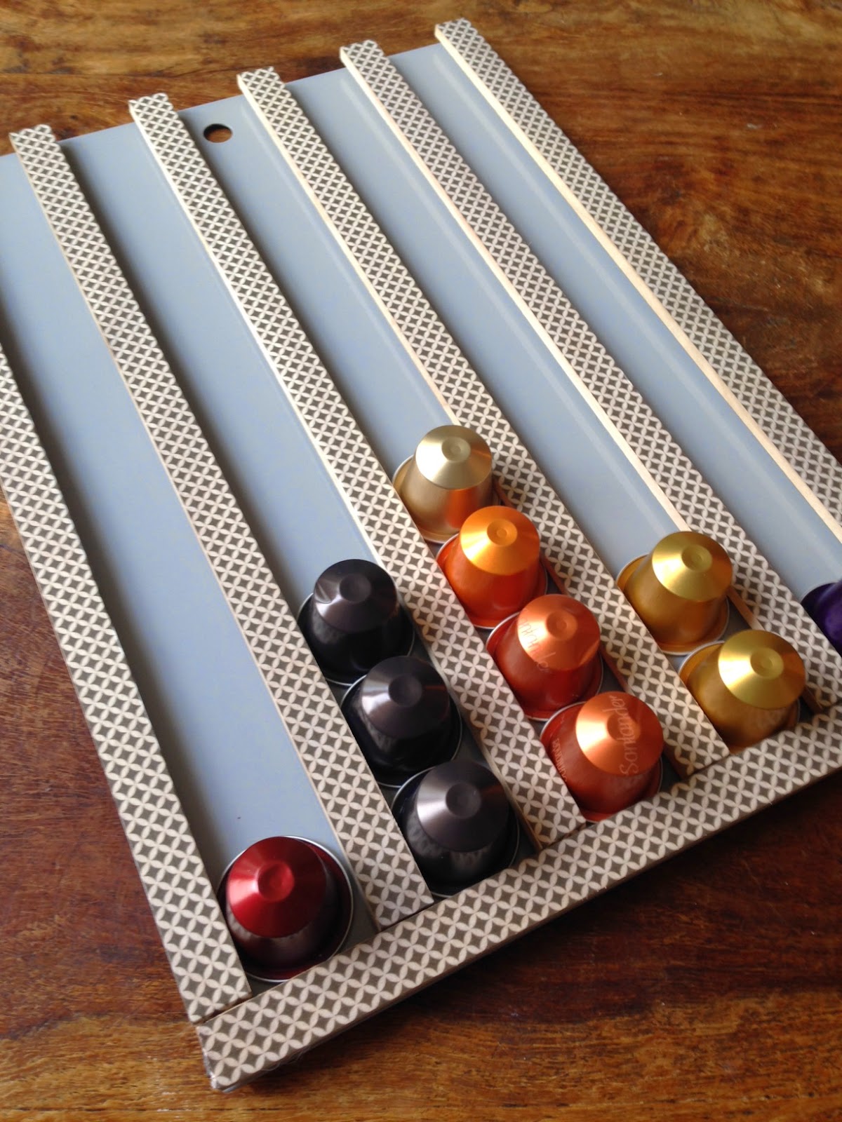 Chris Makes Things aka. Lazy Crafternoons Craft fuel Coffee DIY Nespresso Capsule Holder