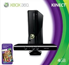 Cheap Xbox 360 4GB Console Kinect