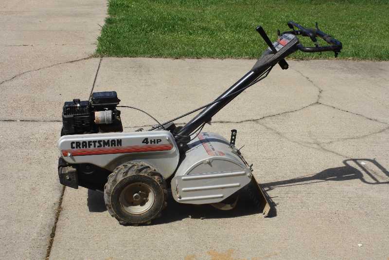 manual sears task force tiller