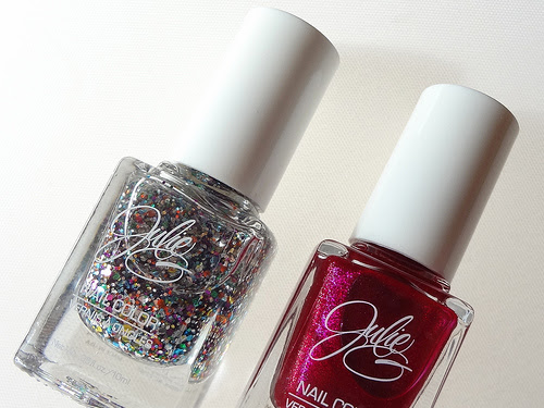 Julie G Nail Colors: Gift Wrapped, Light It Up
