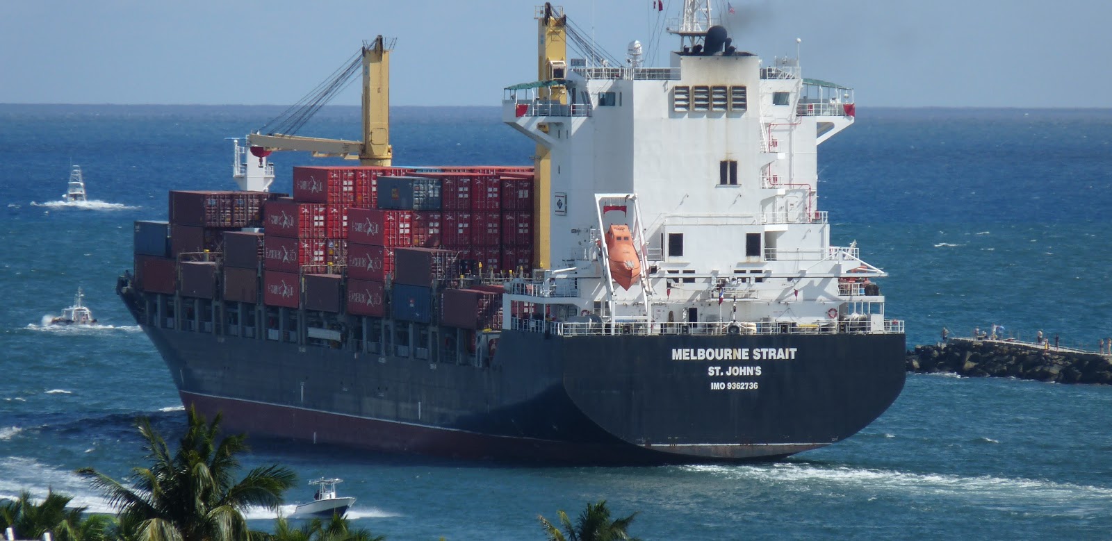 Carlz Boats Container Ships MELBOURNE STRAIT & INDUSTRIAL EDGE