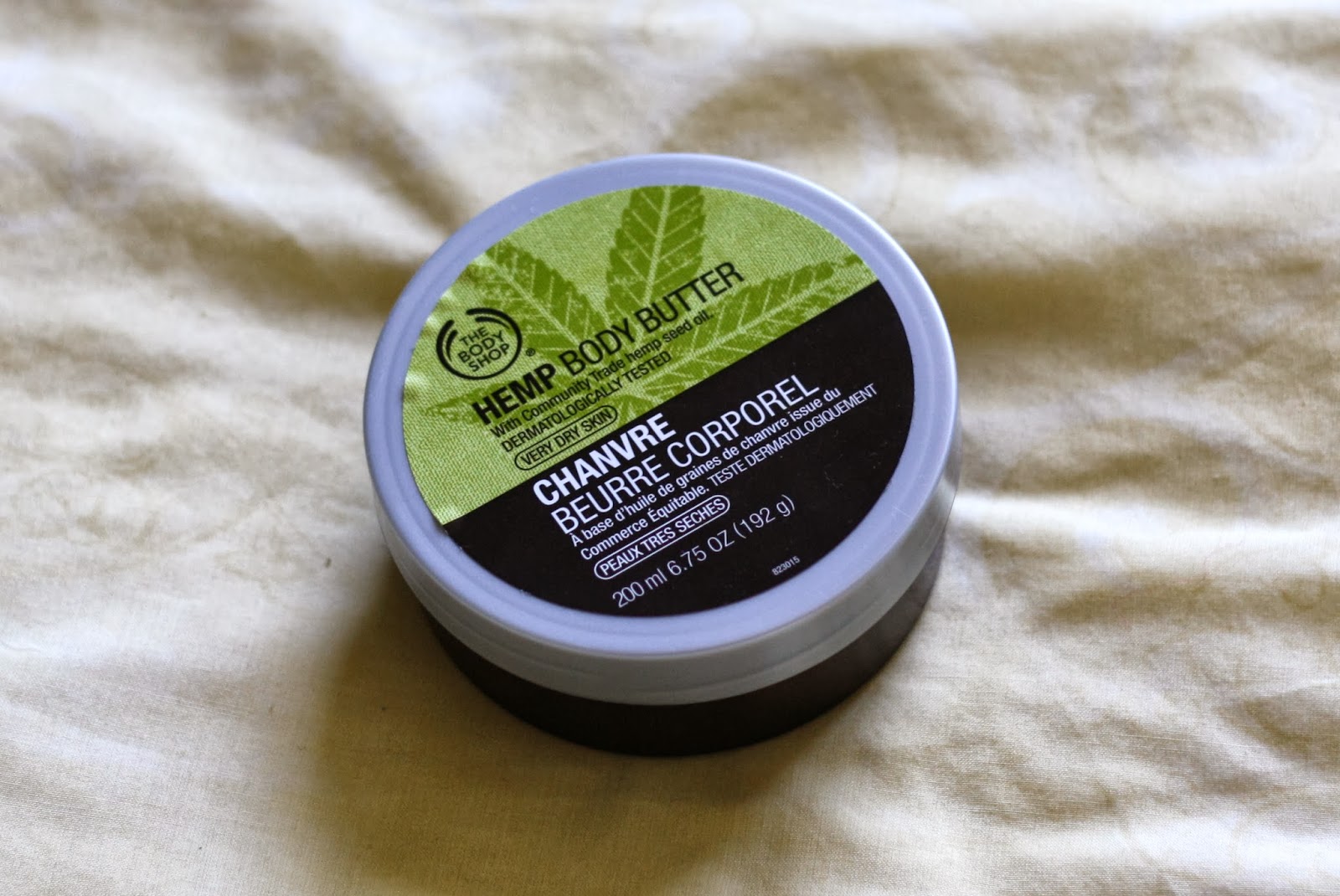Twirlybirdie Body Butter Review Body Shop Hemp and Dr. Organic Vitamin E