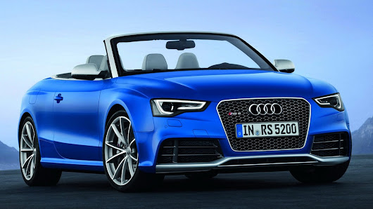 2013 Audi RS5 Cabriolet Officially Announced