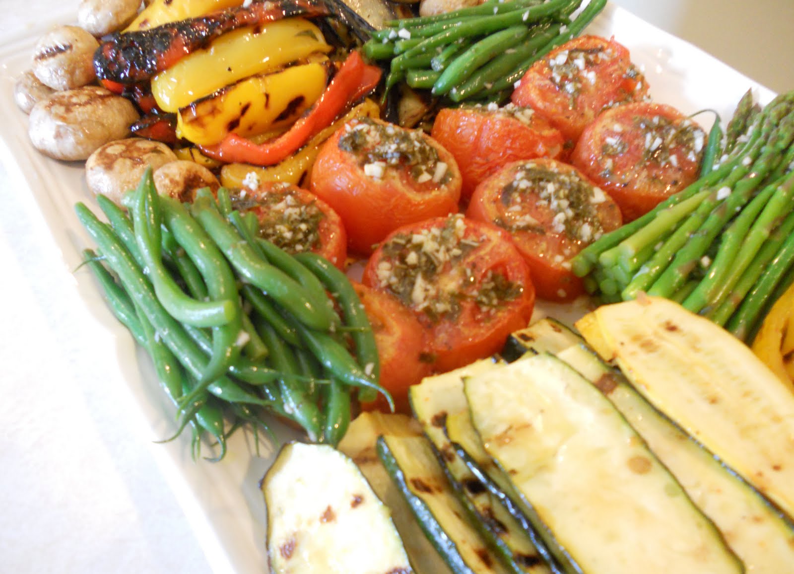 Grilled Marinated Vegetable Platter That Is Sure to Wow JustOneDonna