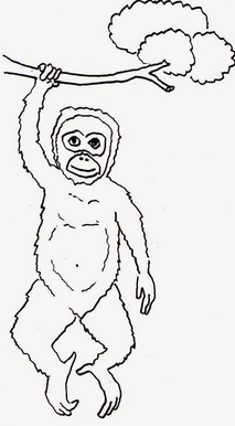 cara melukis monyet
