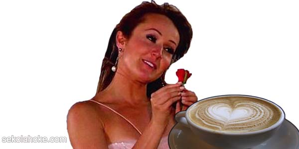 gambar kopi susu dan cewek cantik payudara besar