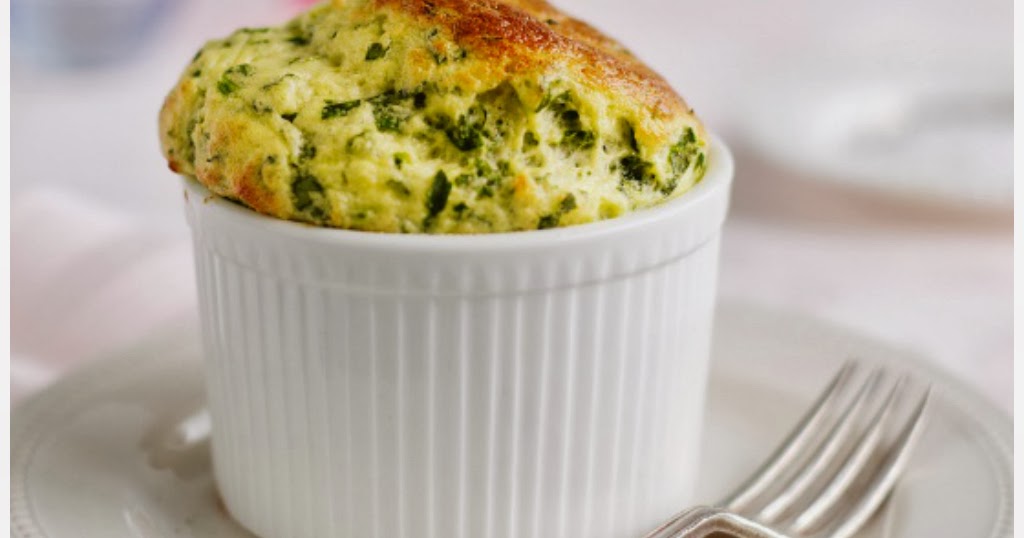 Easy Weight Loss Recipes Broccoli & Goat Cheese Souffle Recipe