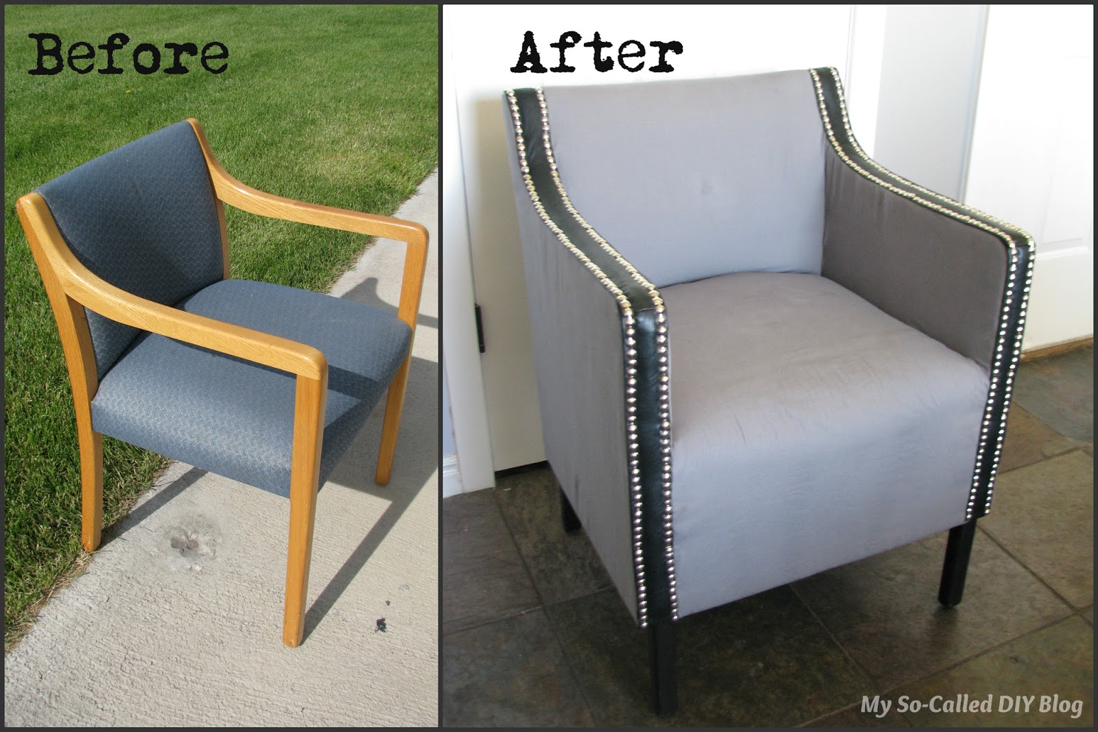 My SoCalled DIY Blog How to Reimagine a Waiting Room Chair