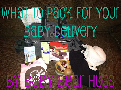 things to pack for a hospital baby delivery