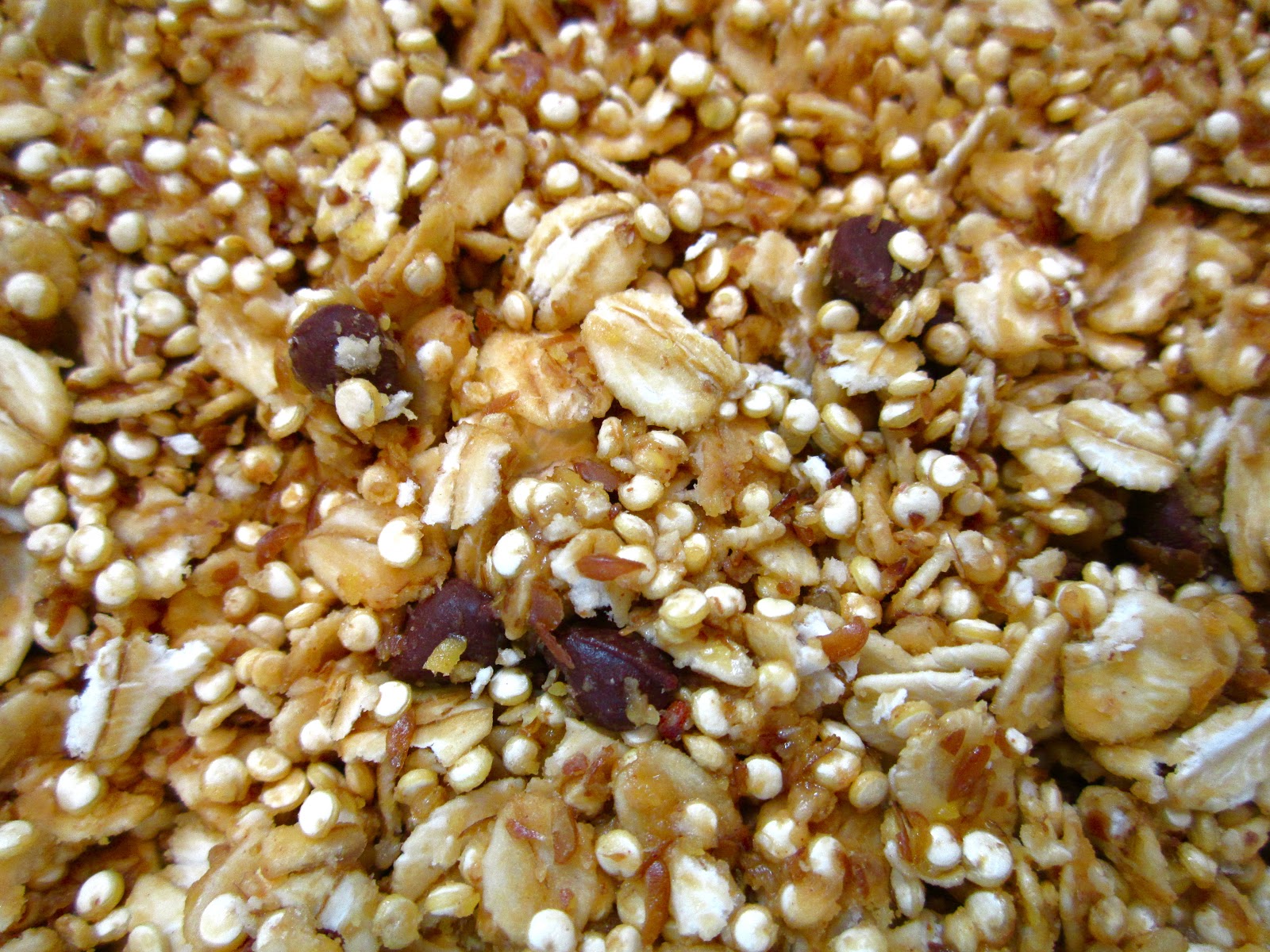 Healthy 5 Ingredient Toasted Quinoa Granola Bars Confectionary Tales of a Bakeaholic