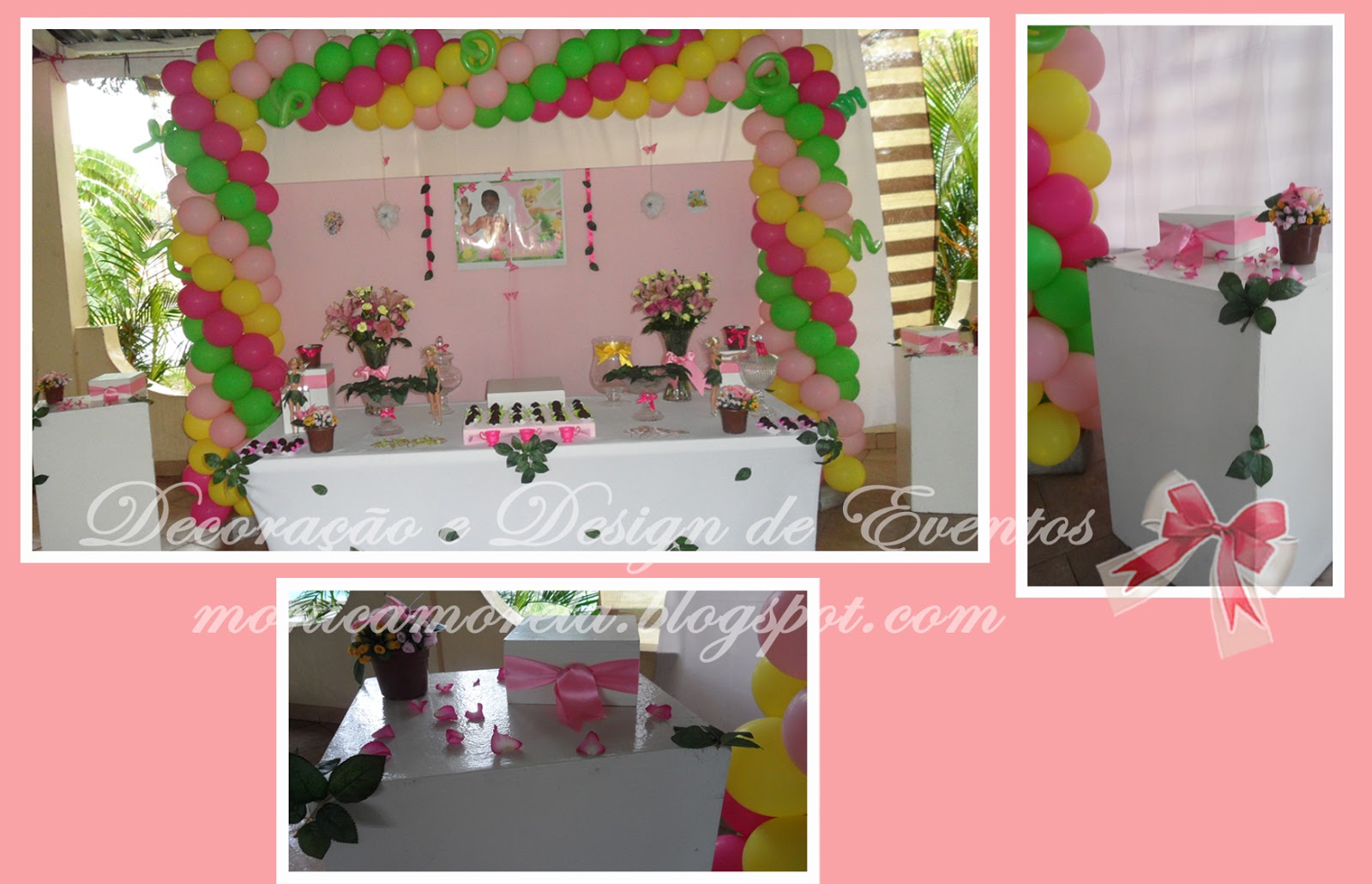 Decoração e Design de Eventos Sininho nos 5 Aninhos da Liane Decoração e Design de Eventos Sininho nos 5 Aninhos da Liane