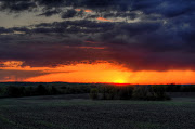 Sometimes, you just set out to shoot the sunset. (new field sunset)