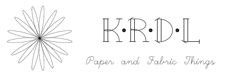 KRDL Paper and Fabric Things