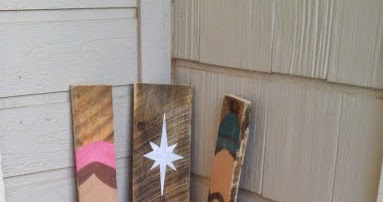 Mueblesdepalets.net: Una hermoso belén hecho con solo tres tablas de palets