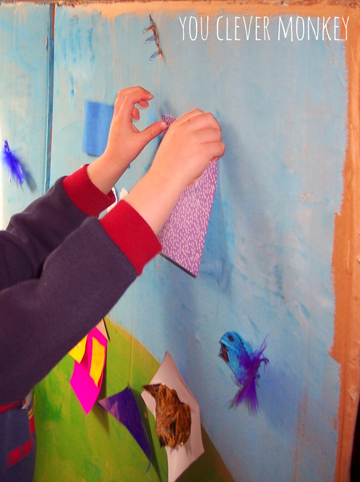 BIG Art 15+ Ideas for BIG Art Projects you clever monkey