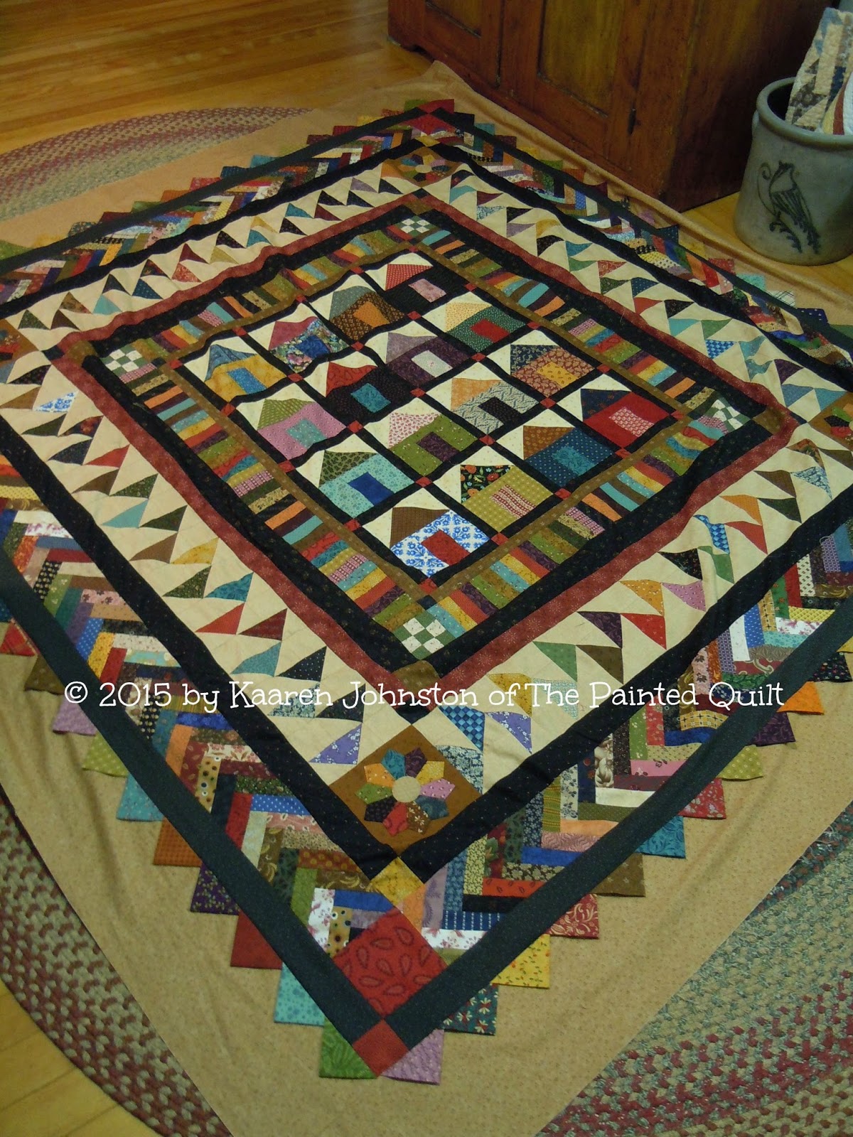 The Painted Quilt Mystery QuiltAlong Step 5