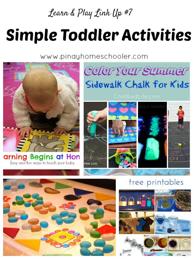 Insect Activities for Toddlers w/ Free Printable and {Learn & Play Link Up}