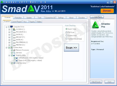 SmadAV Pro 2011 Rev. 8.6 + Keygen