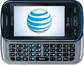 Pantech Laser full sliding keyboard phone for AT&T