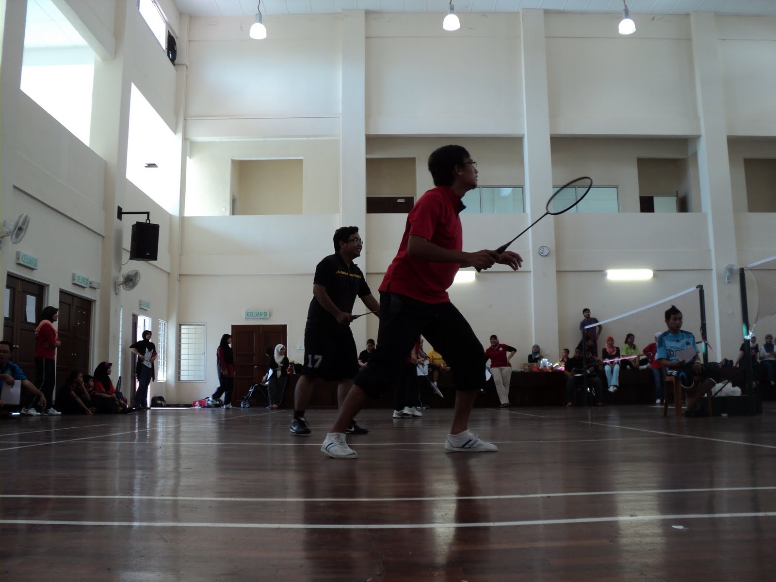 KELAB SEKSYEN AKAUN PERLAWANAN BADMINTON TERTUTUP KELAB SEKSYEN AKAUN 2011