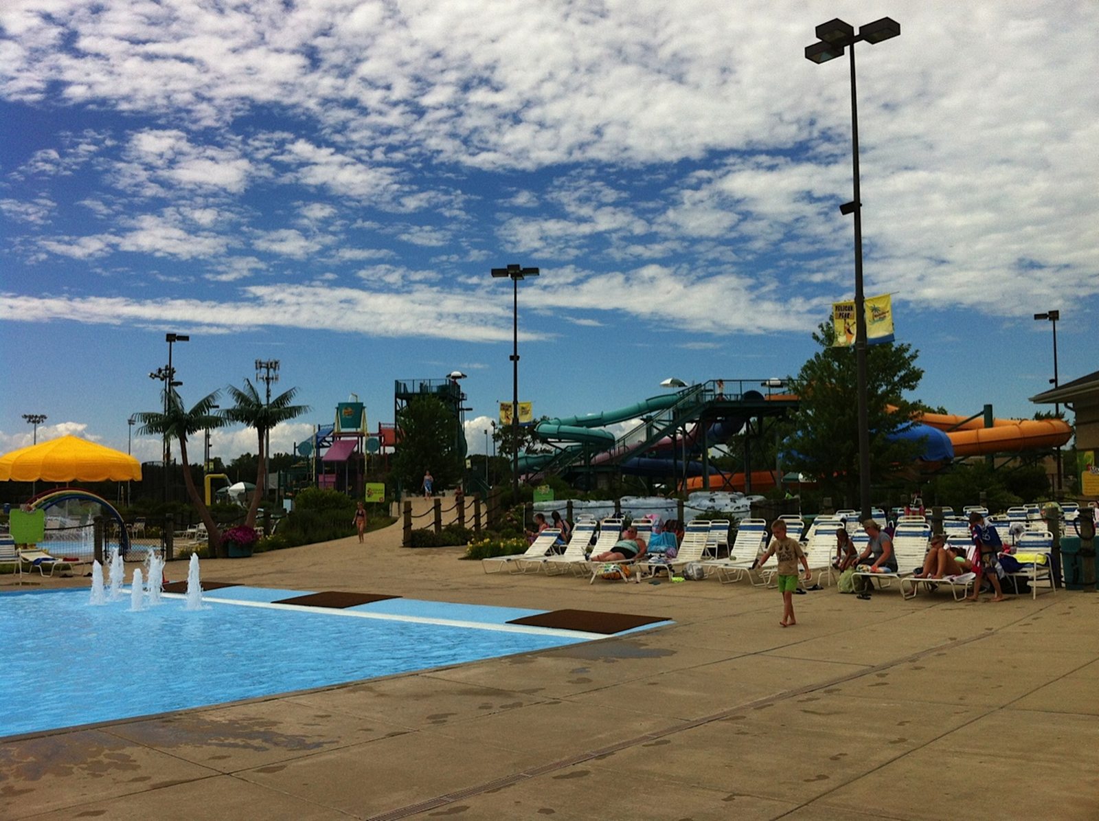 Wil's Pool Party Rainbow Falls Water Park