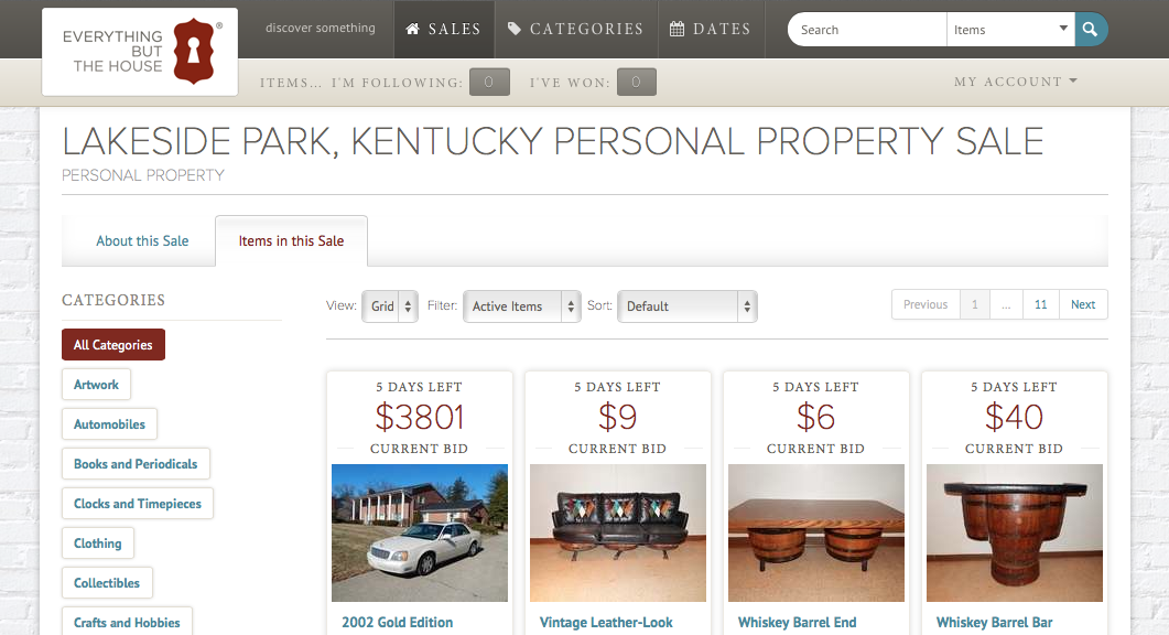 FORT THOMAS MATTERS Shopping Fort Thomas Estate Sales via Everything