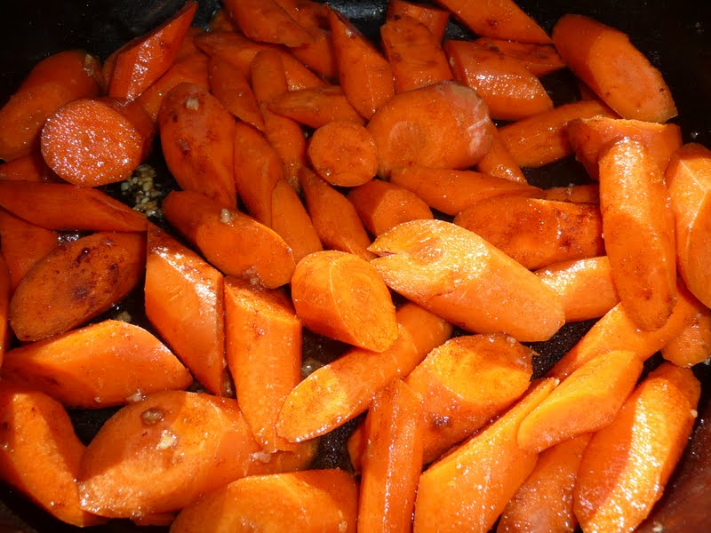 Everyday Dutch Oven Roasted Spiced Carrots