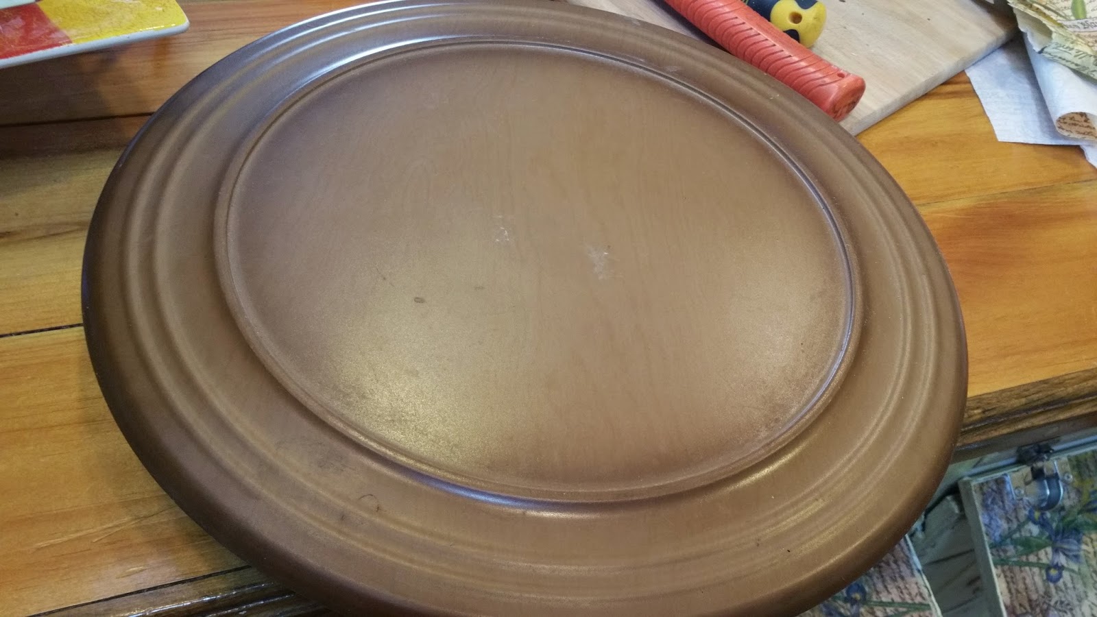 Lazy Susan Redo Decoupage with Napkins Redo It Yourself Inspirations